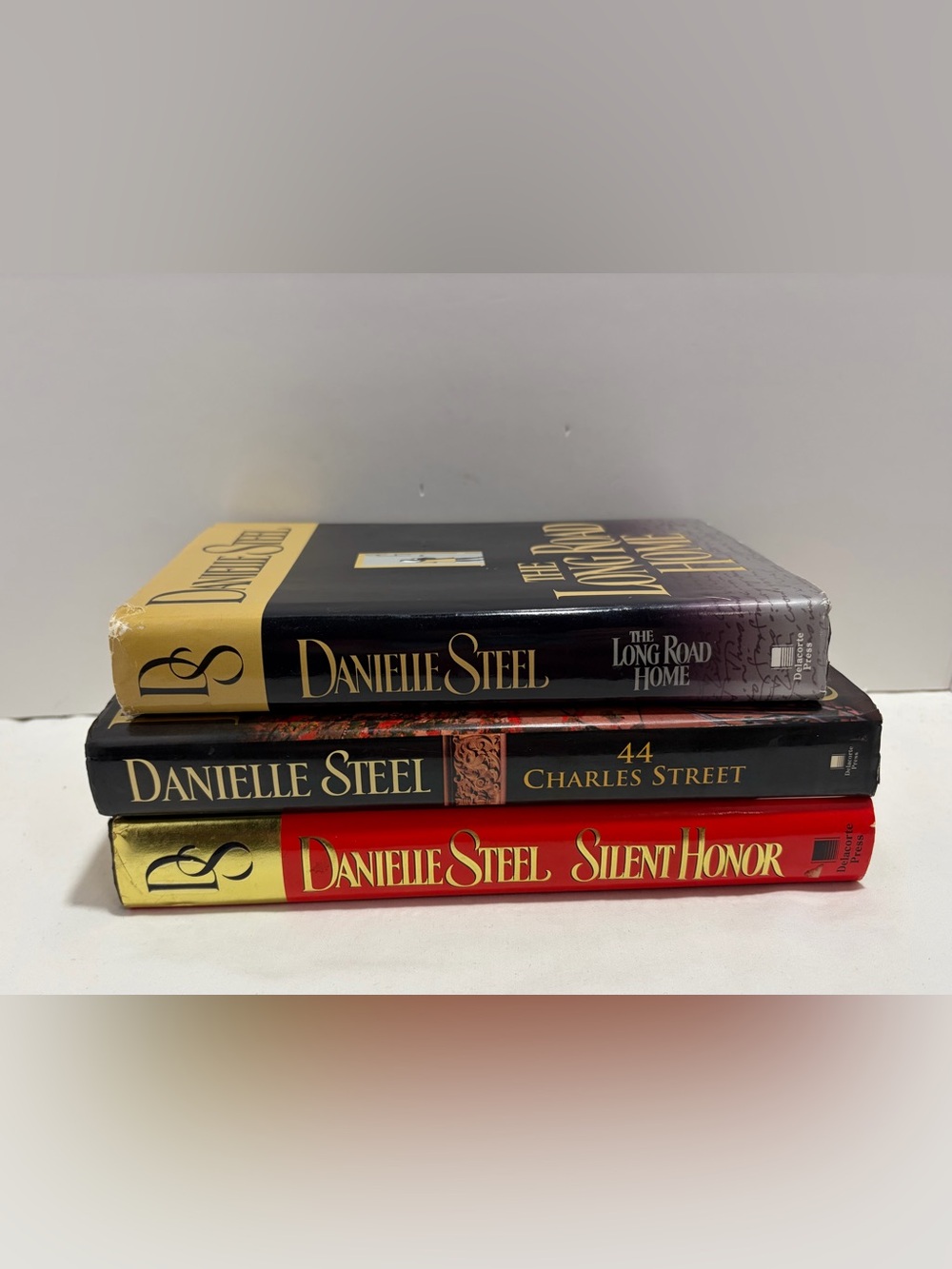 Danielle Steel Books (3) Silent Honor 44 Charles Street The Long Road Home